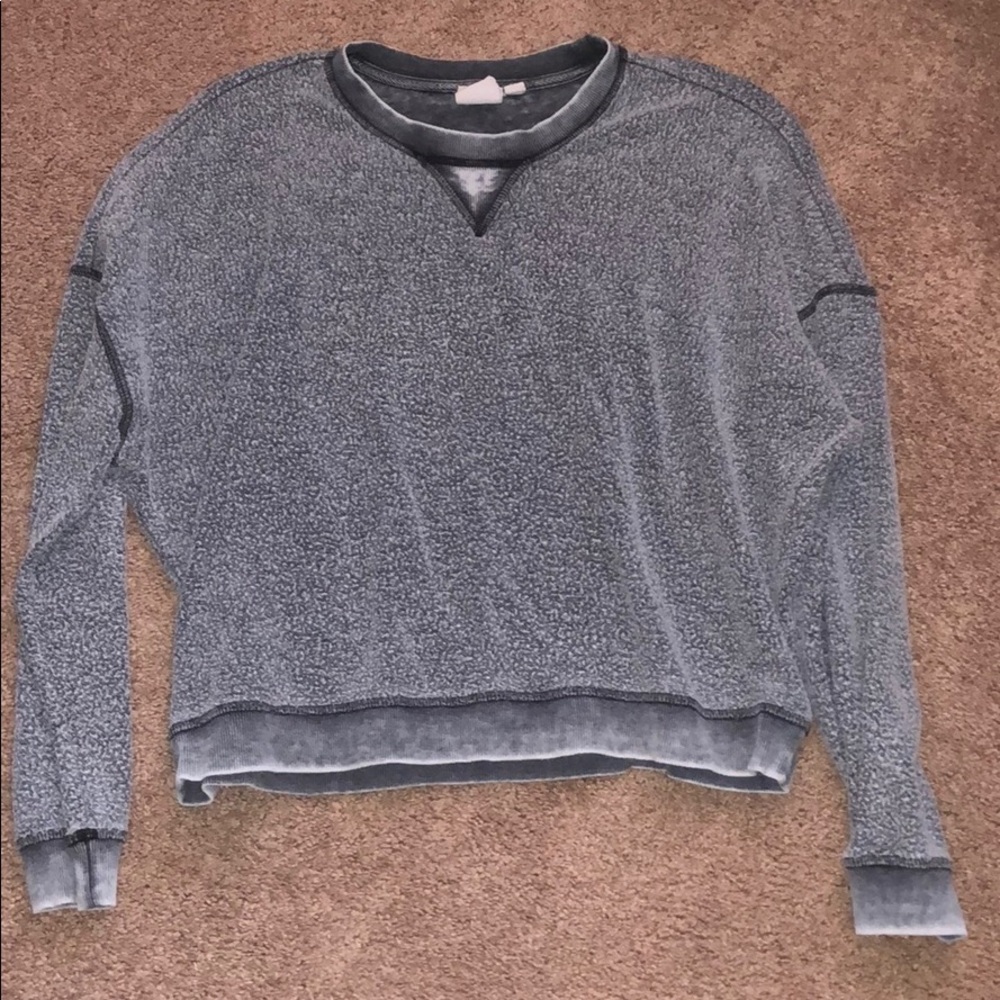 White Crow inside out crewneck